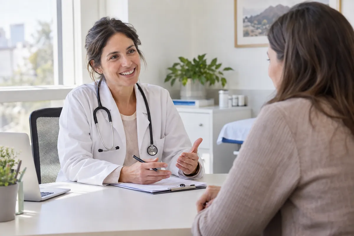 Escena ilustrativa de atención médica; no representa un establecimiento adherido